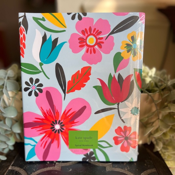 Kate Spade Colorful Floral Notebook - Picture 1 of 2